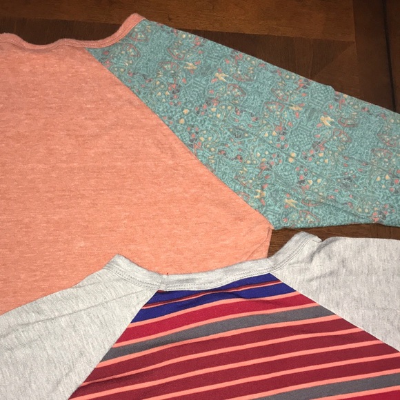 LuLaRoe tops (2). Women’s L - Picture 2 of 5